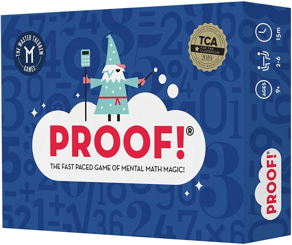 Proof! board game for kids.