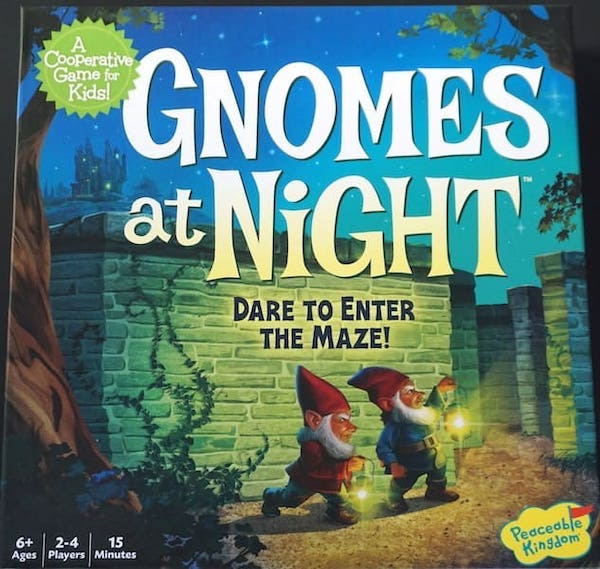 Gnomes at night game for 6 year olds