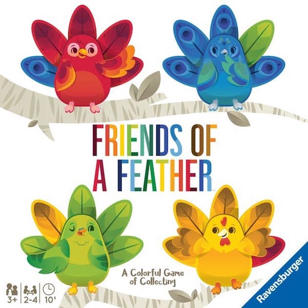 Friends of a Feather game for preschoolers