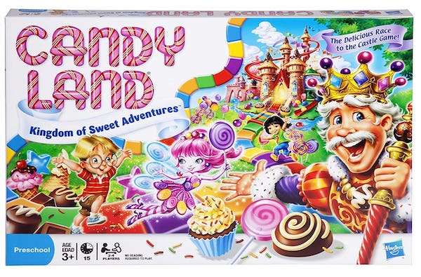 Candyland game for preschoolers