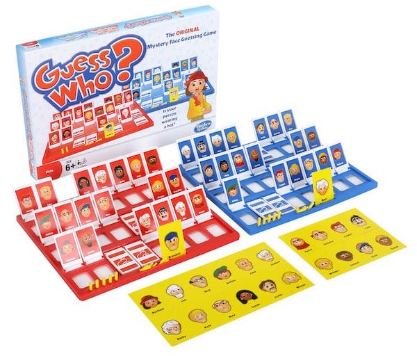 Guess Who? logical thinking board game for kids