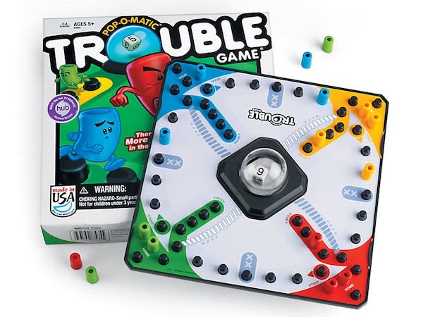 Trouble board game for 6 year olds