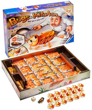 Bugs in the Kitchen game.