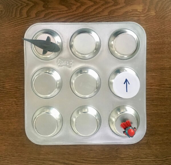 Offline Muffin tin coding activity