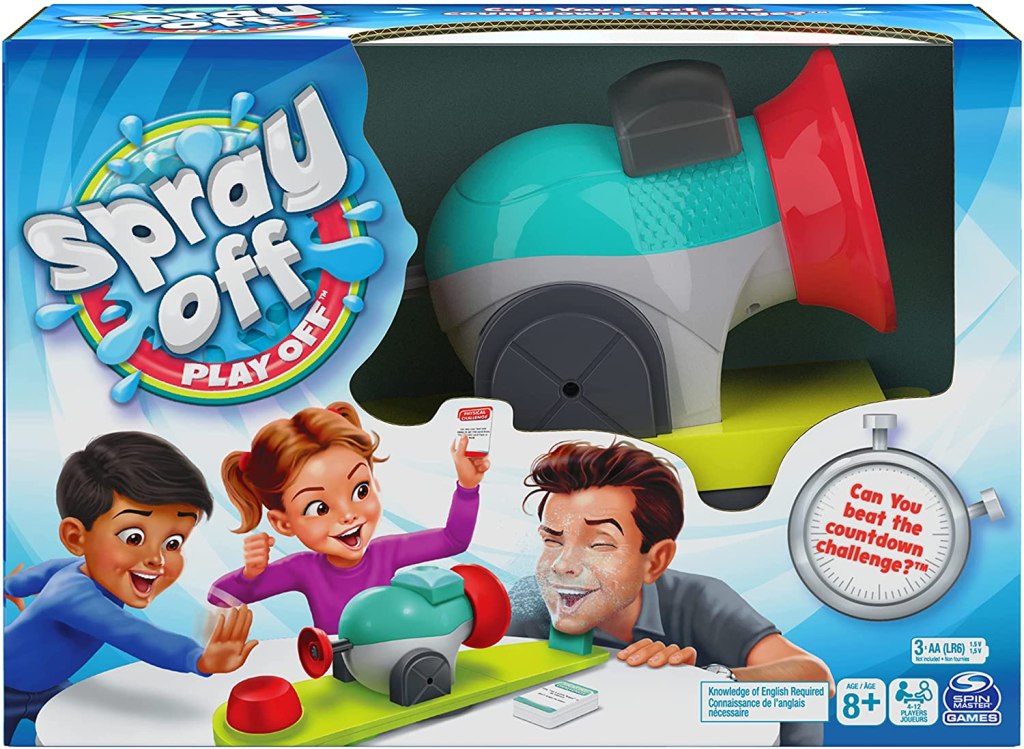 Spray Off Play Off game.