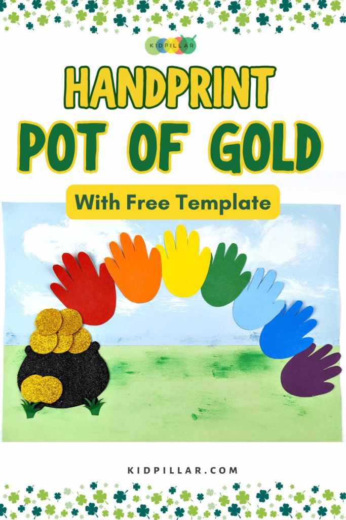 Handprint Pot of Gold for Kids