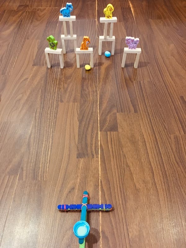 Popsicle stick catapult