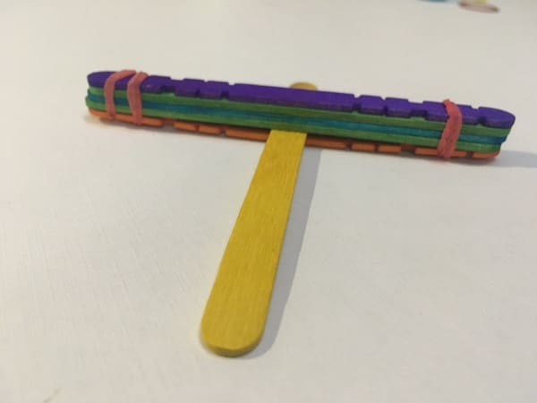 DIY catapult for kids