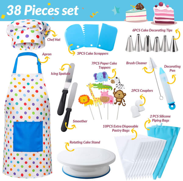 cake decoration set for kids