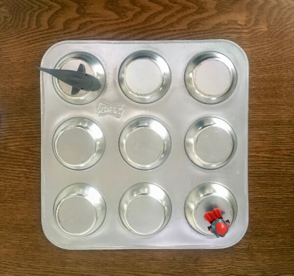 Muffin tin coding activity
