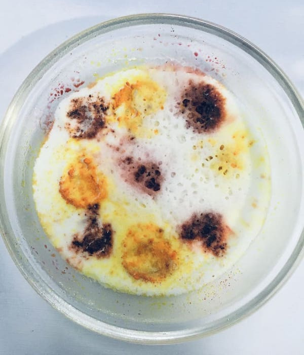 Baking Soda Craters