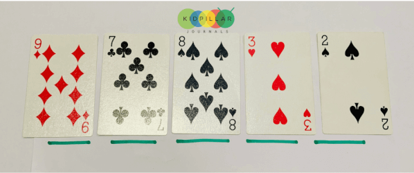 Easy math card games for kids