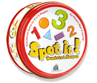 Spot it! number game for preschoolers