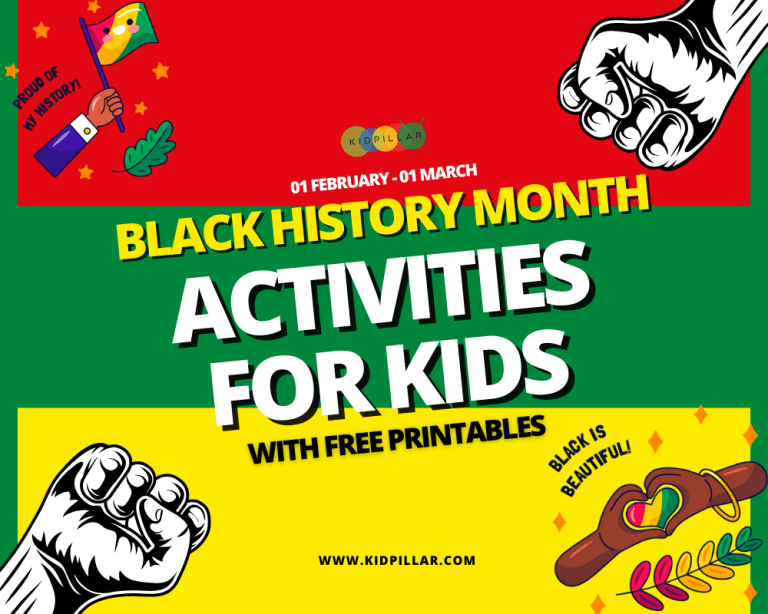 Black history month activities for kids