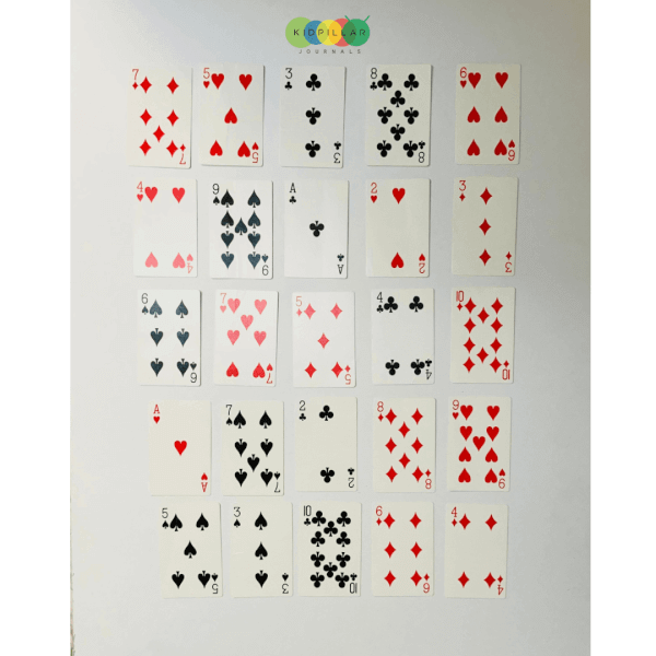 I spy - Counting & Number Recognition Math Card Games for Kindergarteners