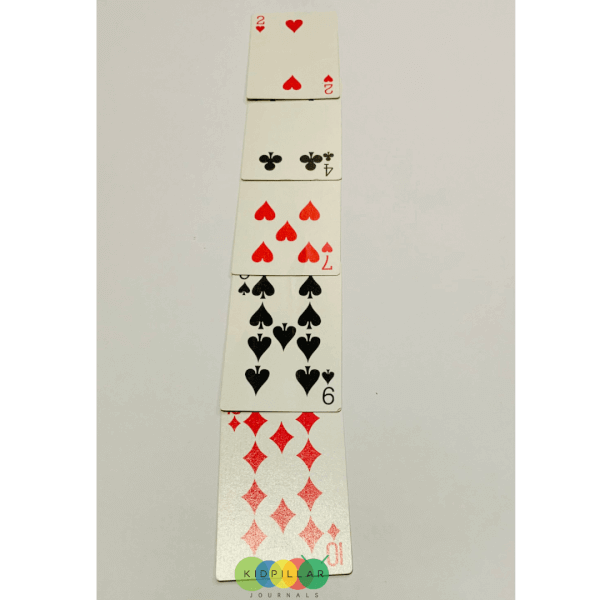 Card Towers: Counting & Number Recognition Math Card Games for Kindergarteners