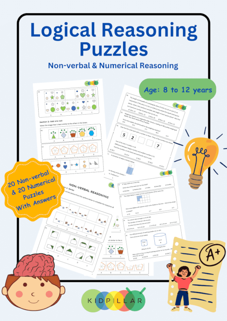 Critical thinking puzzles for kids