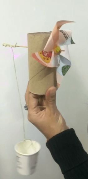 DIY Working windmill for kids