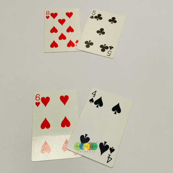Hi Low - Addition Quick Draw: Addition/Subtraction Math Card Games for Kids