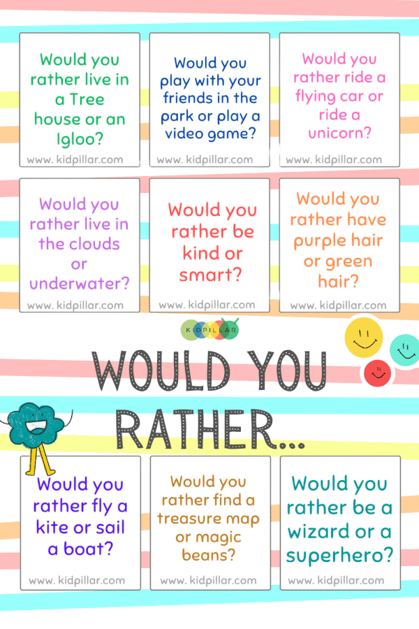 Would You Rather Cards